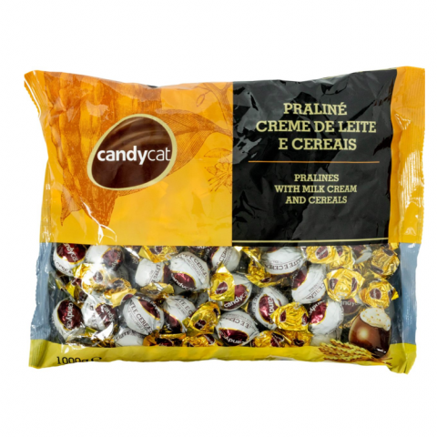 CANDYCAT BOMBONS LEITE & CEREAIS 1 KG