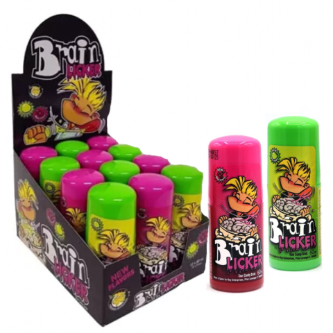 BRAIN LICKER SOUR APPLE CHERRY 12X60 ML 