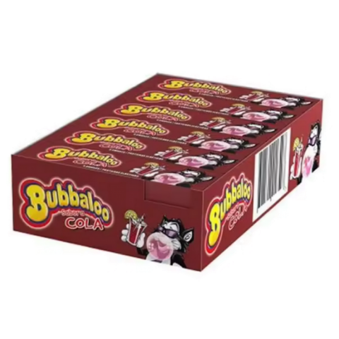 PASTILHA BUBBALOO COLA 18X38G