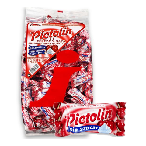 PICTOLIN CEREJA NATA S/AÇUCAR 800g
