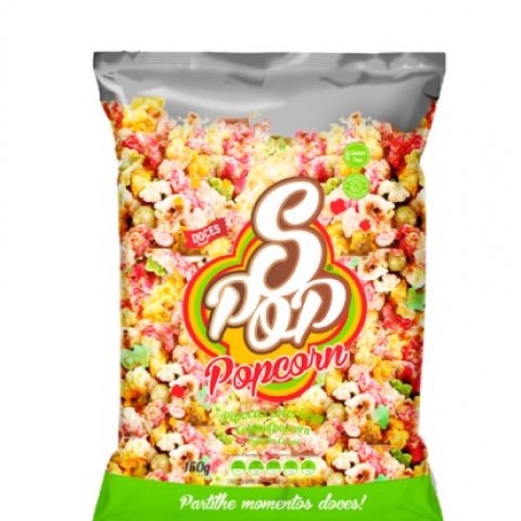 SPOP PIPOCAS DOCES COLORIDAS 150g