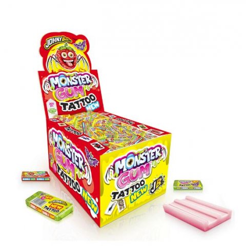 JONHY BEE MONSTER TATTOO GUM 200X5G