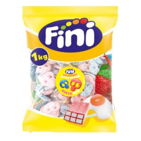 FINI CAVEIRAS SUPER ÁCIDAS 1 KG
