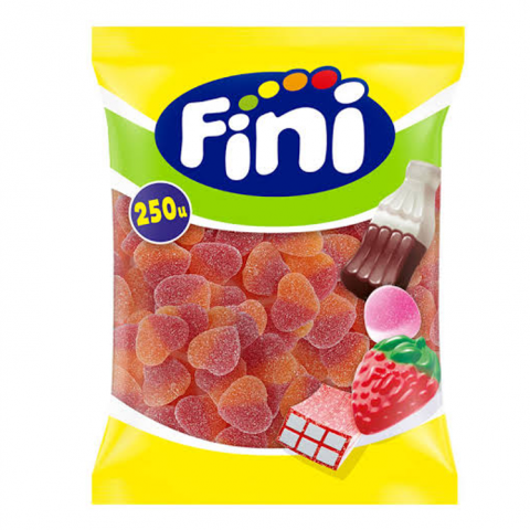 FINI CORAÇÕES PESSEGO 250 UND