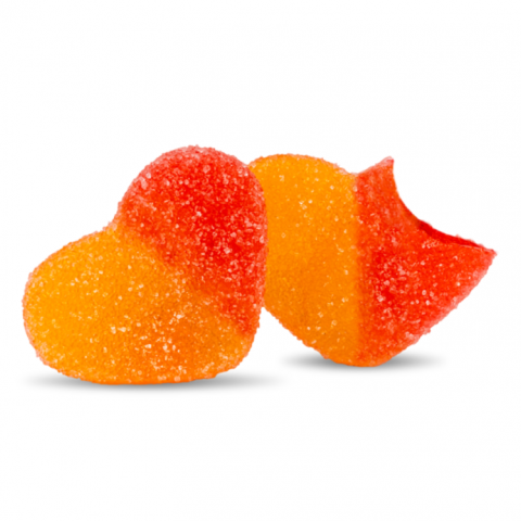 VIDAL SAQ. CORAÇÕES PESSEGO 14X90G 