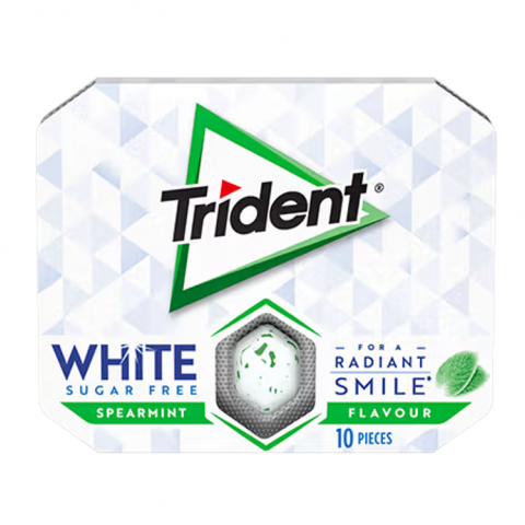 TRIDENT DENTAL CARE WHITE 12X17G
