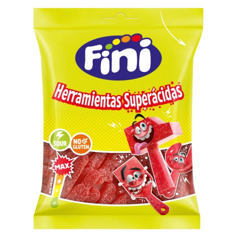 FINI SAQ. FERRAMENTAS MORANGO 12X90G