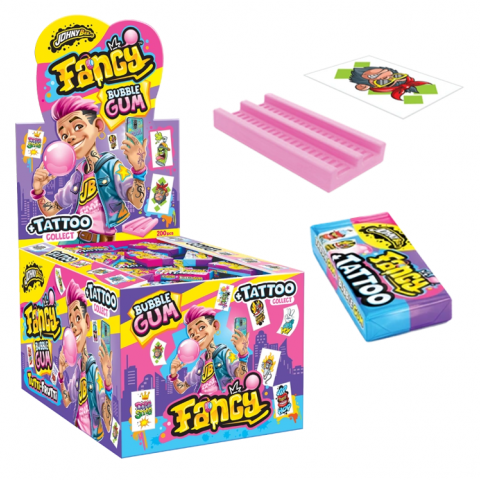 JOHNY BEE FANCY GUM TATTOO 200 UN