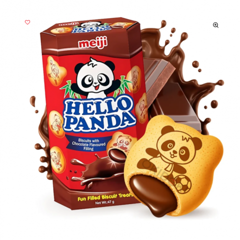 MEIJI HELLO PANDA COOKIES CHOCOLATE 10X50g