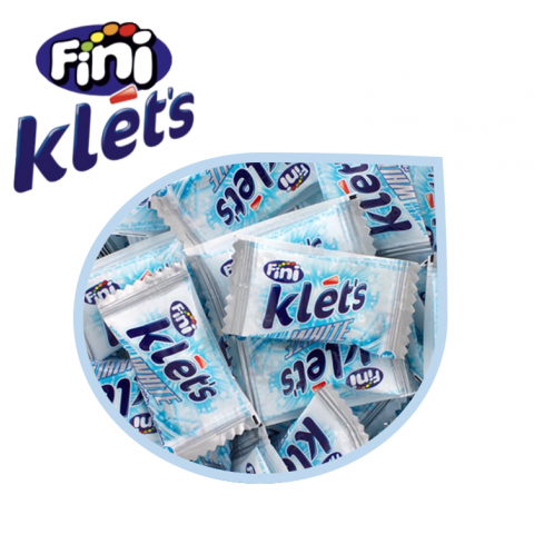 FINI KLETS WHITE S/AÇUCAR C/200 UN