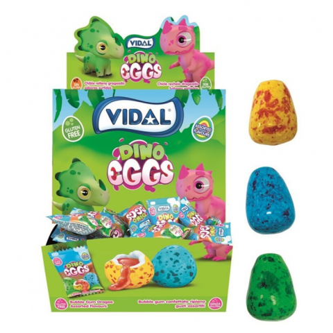 VIDAL CHICLE OVOS DINOSSAURO 200 UN