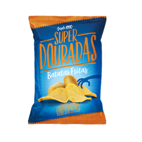 SUPER DOURADAS ONDULADAS 40G
