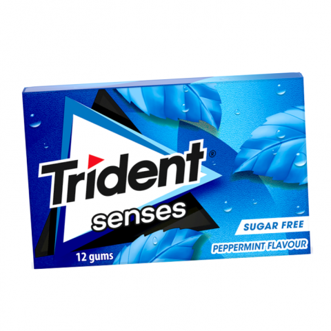 TRIDENTE SENSES PEPPERMINT 12X23g