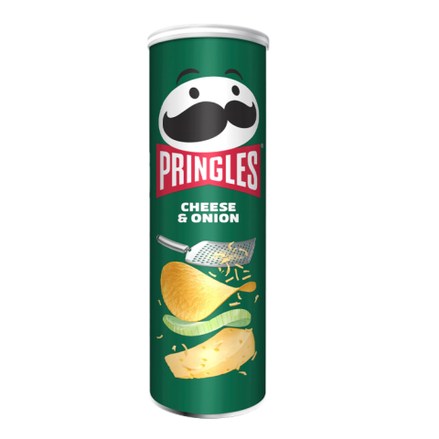APERITIVO PRINGLES QUEIJO&CEBOLA 19X185G
