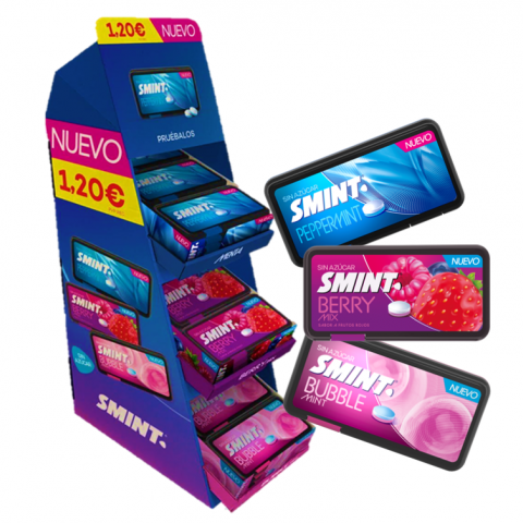 SMINT PACK FLAT DISPENSER 3X12 EXP.