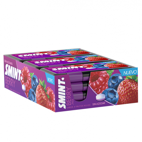 SMINT FLAT BERRY MIX12X21G