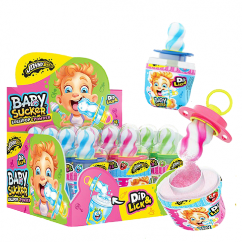 JOHNY BEE BABY SUCKER 12 UN