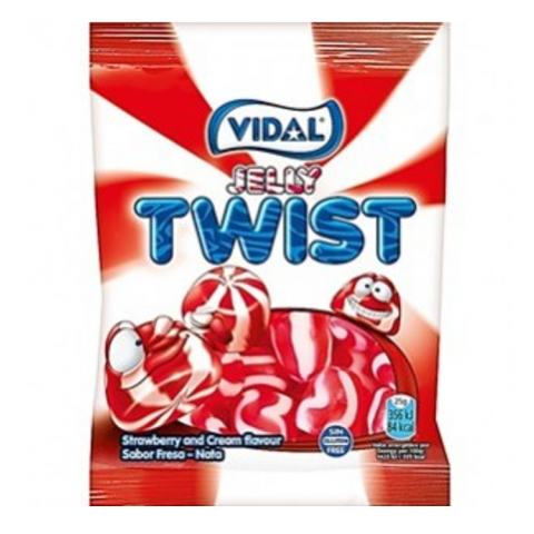 VIDAL SAQ. BEIJOS TWIST 14X90G