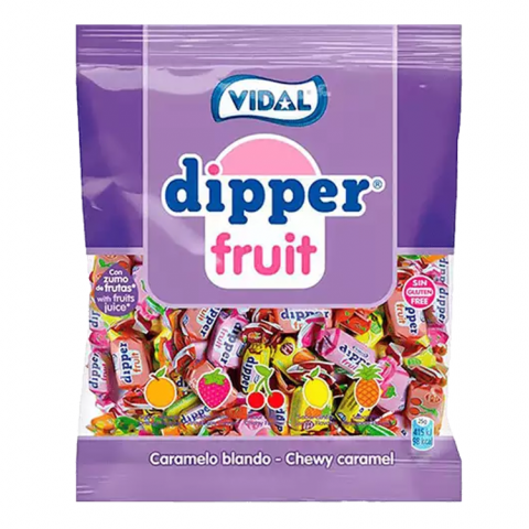 VIDAL SAQ. DIPPER FRUIT 14X70G