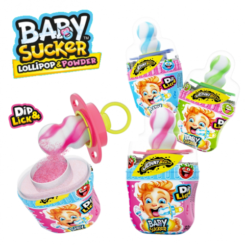 JOHNY BEE BABY SUCKER 12 UN
