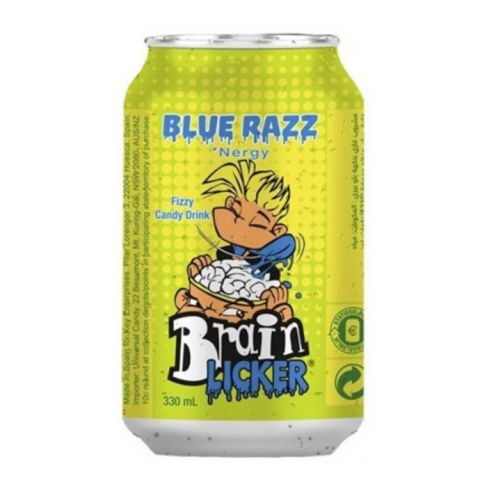 BRAIN LICKER CANDY BLUE DRINKS 12x33CL