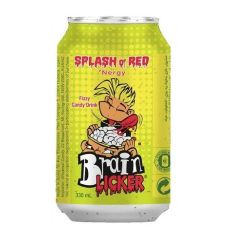BRAIN LICKER CANDY RED DRINKS 12x33CL