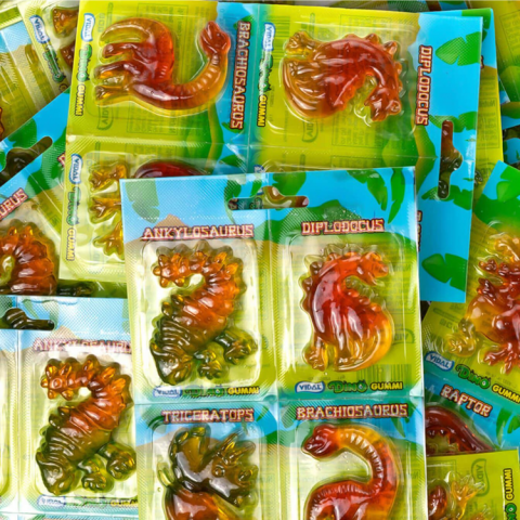 GOMAS VIDAL DINO JELLY 66 UN