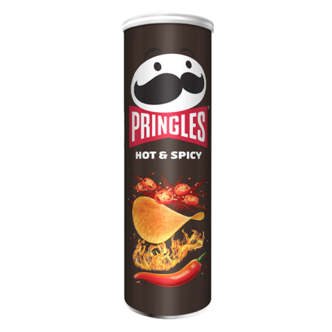 APERITIVO PRINGLES HOT&SPICY 19X175G