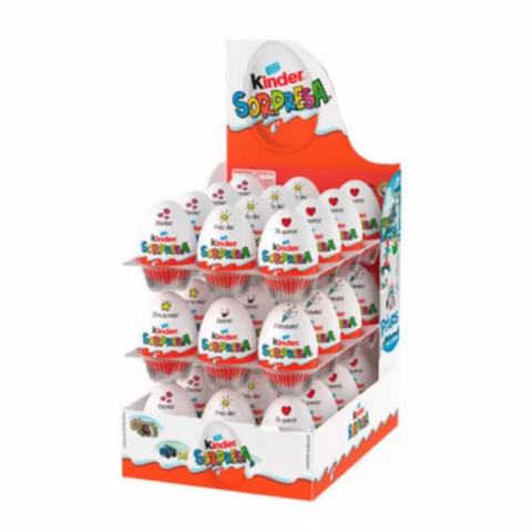KINDER OVOS SURPRESA C/36 UN