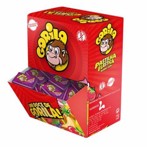 PASTILHAS GORILA MARACUJÁ 100 UND