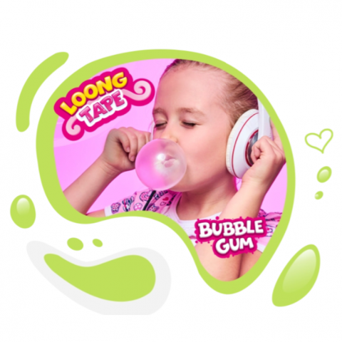 JOHNY BEE MEGA ROLL GUM C/24 UN