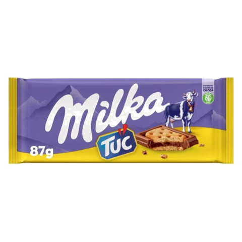 MILKA CHOCO TUC BOLACHA 18X87g