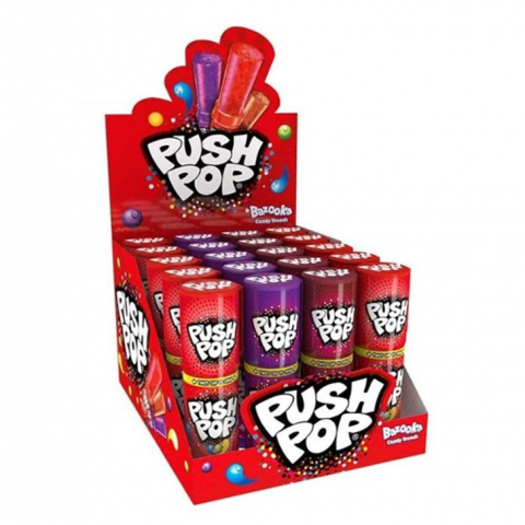 PUSH POP CANDY 20X15G