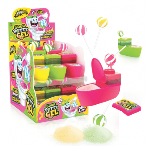 JOHNY BEE SOUR POTTY GEL 12 UN