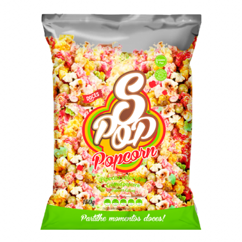 SPOP PIPOCAS DOCES COLORIDAS 150g