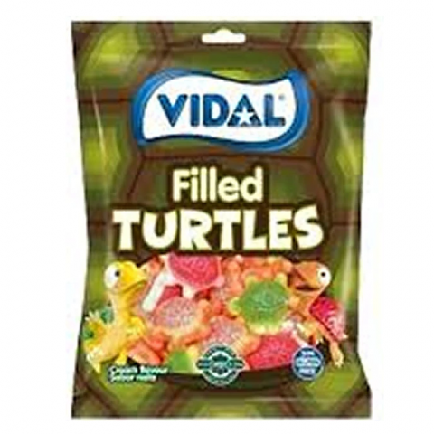 VIDAL SAQ. FILLED TURTLES 14X90G
